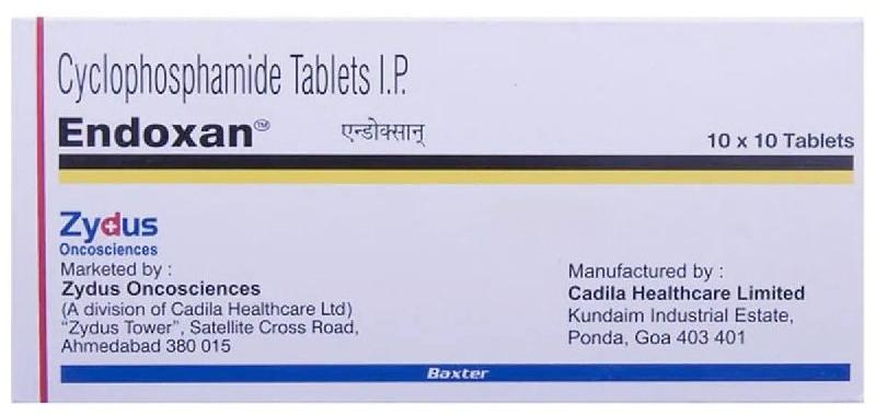 Endoxan 50mg Tablets, Type Of Medicines : Allopathic