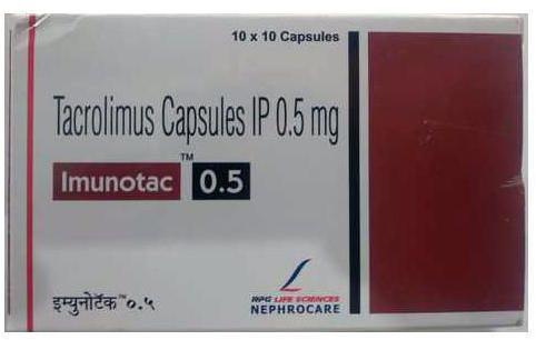 Imunotac 0.5mg Capsules