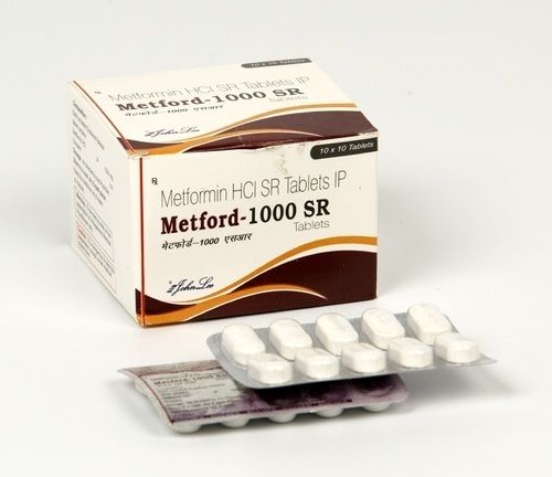 Metford 1000 SR Tablets, Type Of Medicines : Allopathic