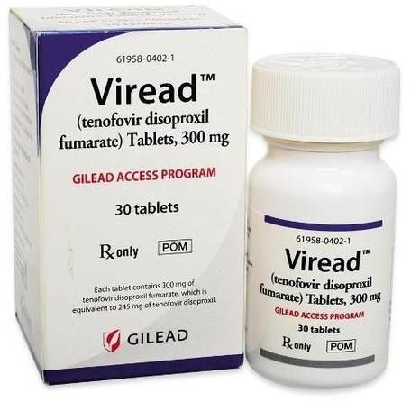 Viread 300mg Tablets, Type Of Medicines : Allopathic