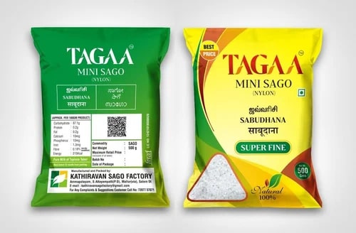 Organic Tagaa Mini Sago Seeds, Packaging Type : Pp Bags