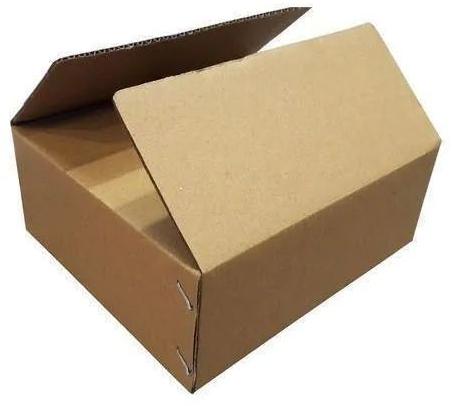 Hard 3 Ply Corrugated Box, for Food Packaging, Goods Packaging, Shape : Square