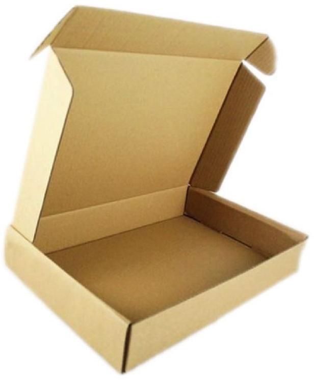 Square Die Cut Carton Box, for Packaging, Pattern : Plain