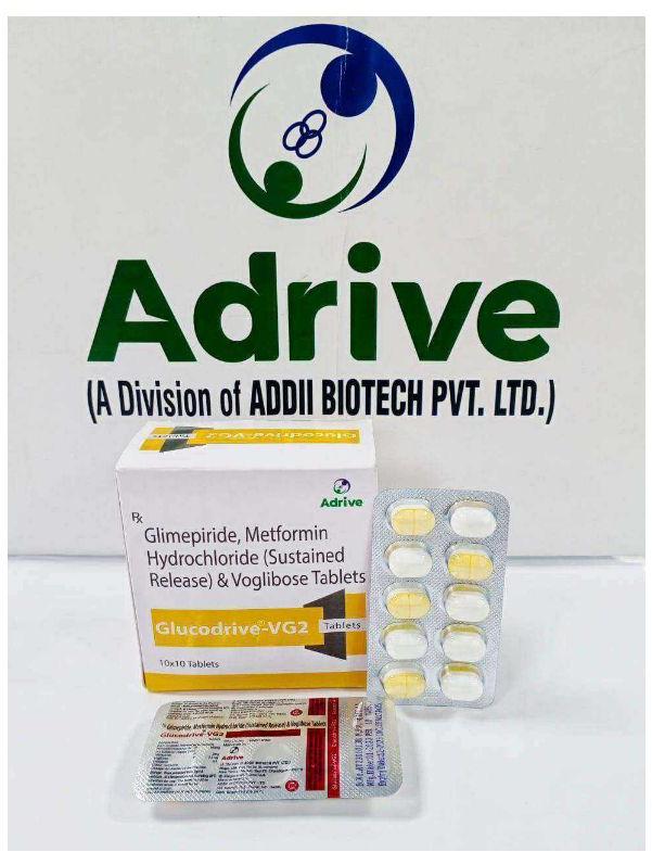 GlucodriveVG2 Tablets at Best Price in Mohali Addii Biotech Pvt Ltd