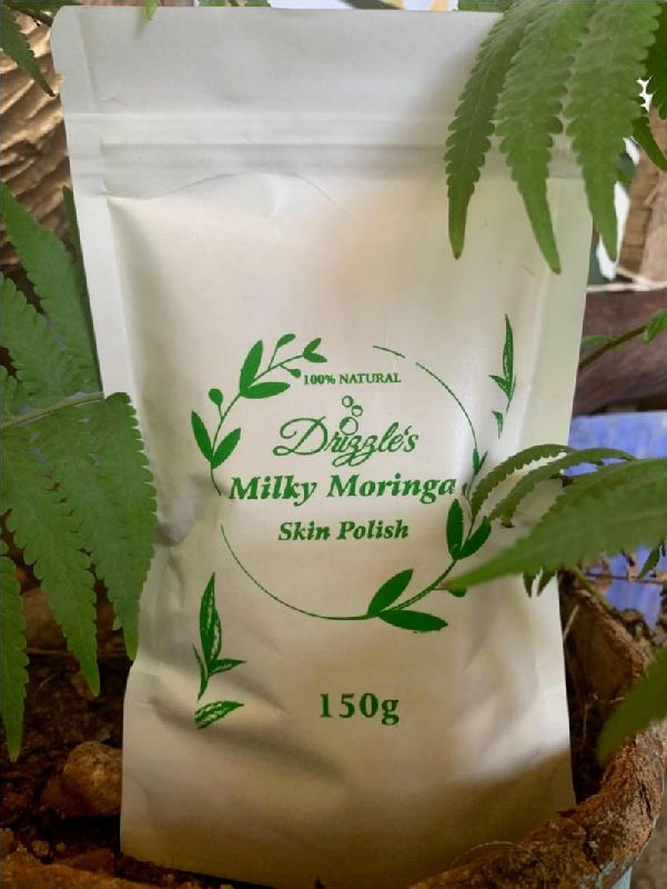 Drizzle Milky Moringa Skin Polish, for Parlour, Personal, Packaging Type : Paper Pack