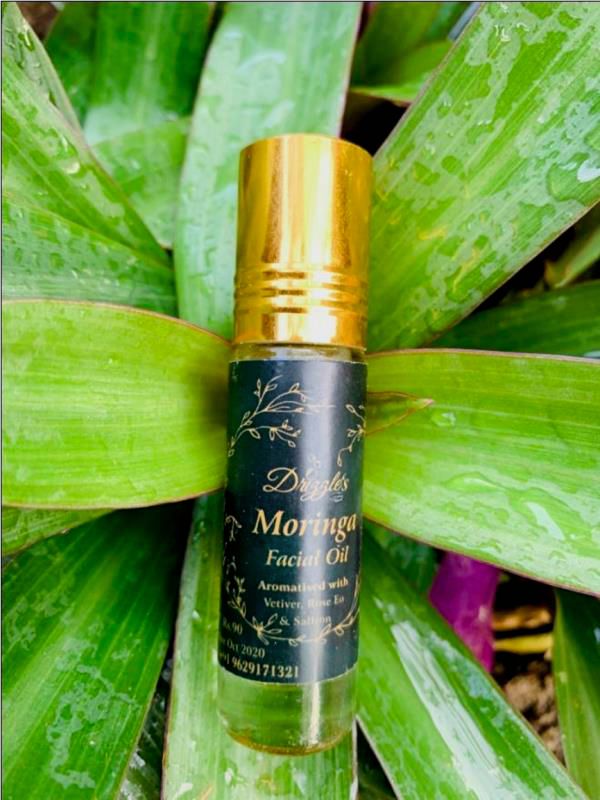 Drizzle Moringa Facial Oil, Packaging Size : 6 Ml