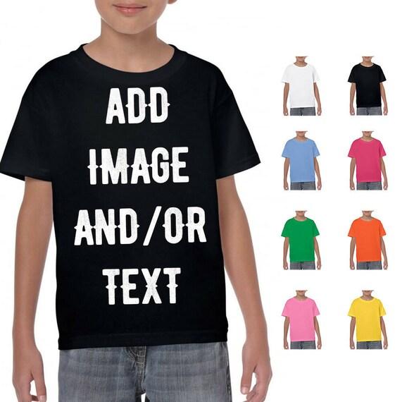 Printed Cotton Round Kids Customised T-shirt, Sleeves Type : Half Sleeves