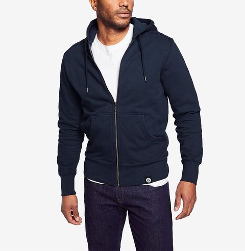 Plain Wool Mens Zipper Sweatshirt, Collar Style : Round Neck
