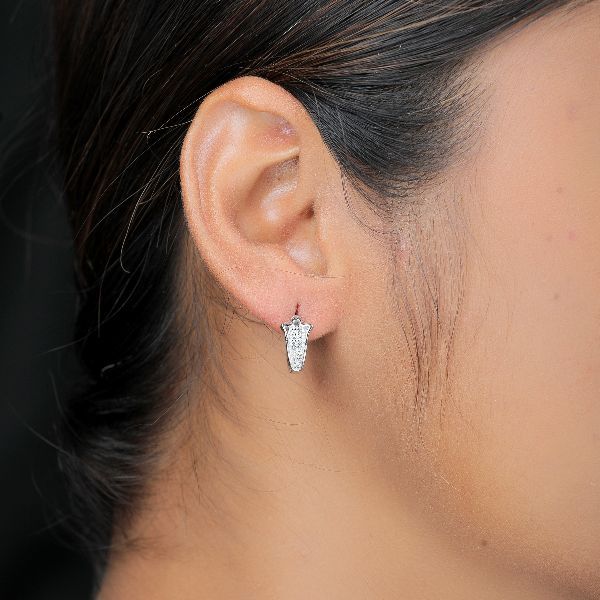 Unique Diamond Bali Earring.EARRING