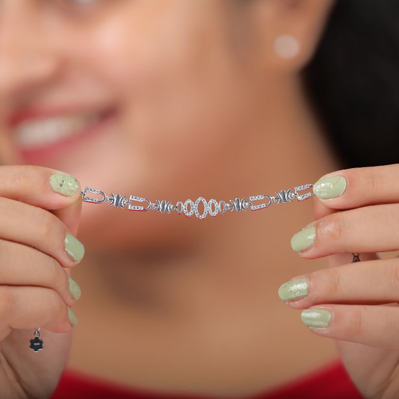 Three-Strand Diamond Tennis Bracelet | Lauren B Jewelry