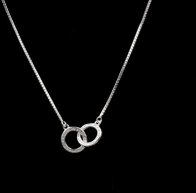 Infinity Strong Bond Diamond Necklace To Gift Your Love