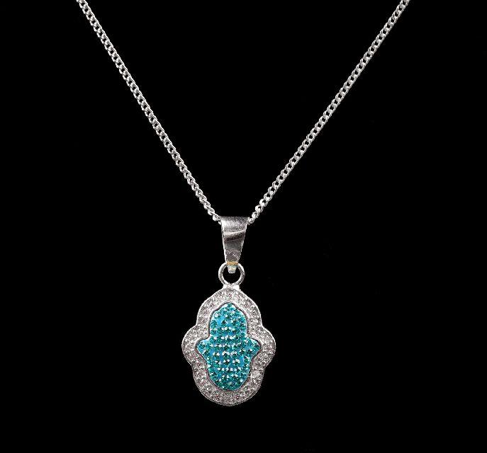 Royalblue Diamond Neckless