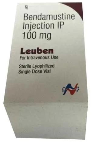 Leuben 100mg Injection, for Hospital, Clinic, Composition : Bendamustine