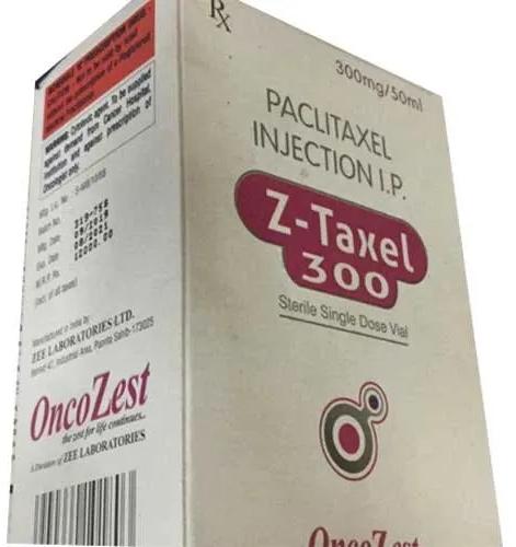 Z-taxel 300mg Injection, For Hospital, Clinic, Composition : Paclitaxel