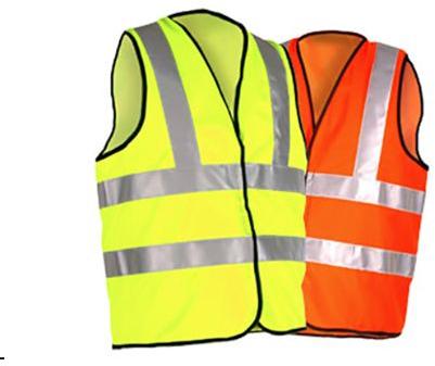 Plain Rexine Safety Jacket, Sleeve Style : Sleeveless