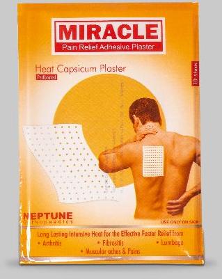 Capsicum Adhesive Heat Plaster    Miracle