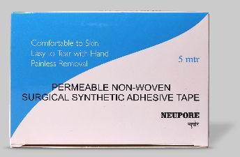 HYPOALLERGENIC NONWOVEN MICROPOROUS ADHESIVE TAPE NEUPORE, Feature : Holographic