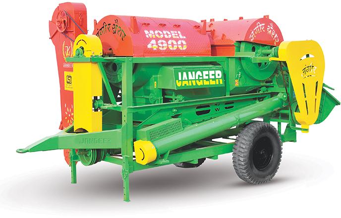 Hydraulic Automatic 4900 Multicrop Thresher, for Agriculture Use, Threshing Capacity : 0-500kg/hr