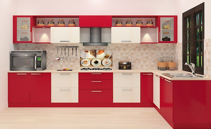 Plain Wood Modular Kitchen Designing Services, Certification : ISI Certified