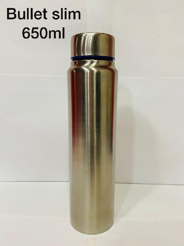 Bullet Slim Stainless Steel Bottle, Storage Capacity : 650ml