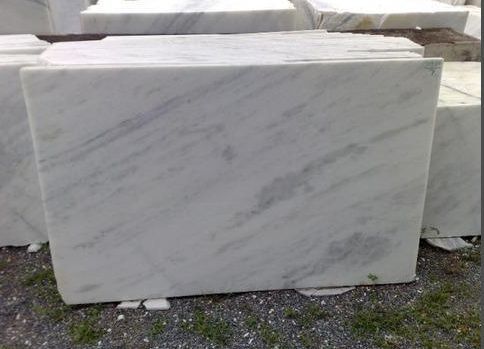 white marble slab