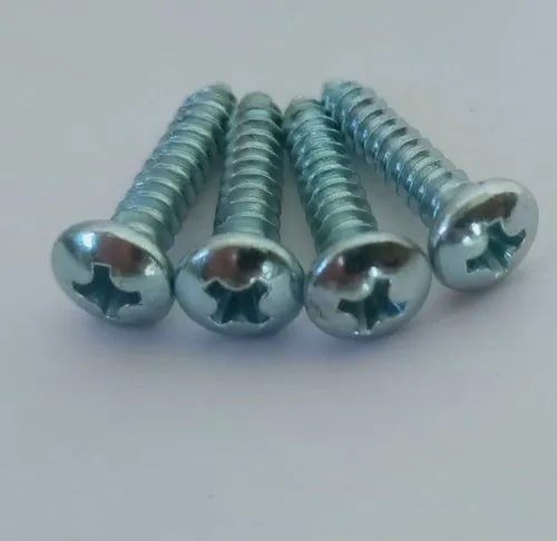 Stainless Steel Slotted Head Screws, Size : Standard