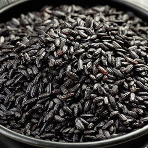Organic black rice, for Human Consumption, Packaging Type : Jute Bags