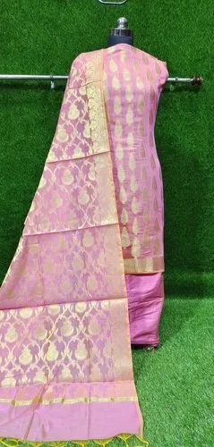 Banarsi Silk Suits, Occasion : Party Wear