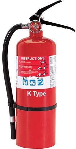 Class K Fire Extinguisher