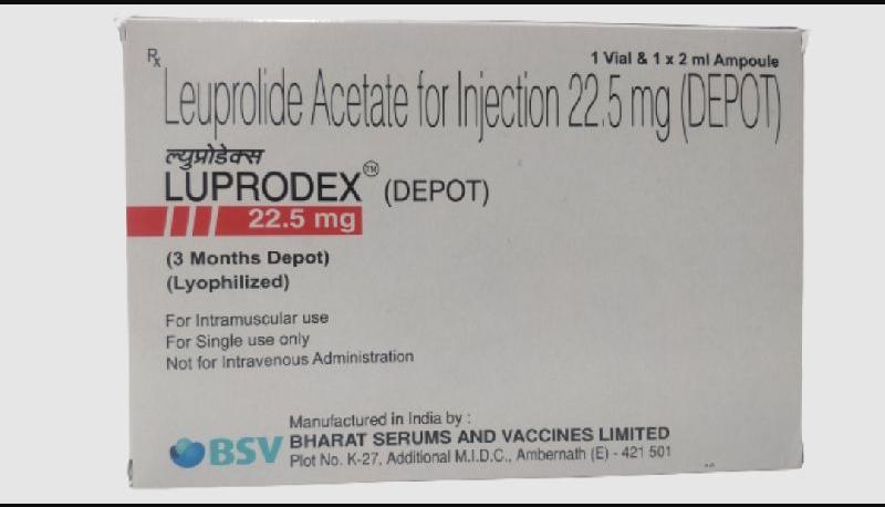 Luprodex 22.5 mg Injection, Composition : Leuprolide Acetate