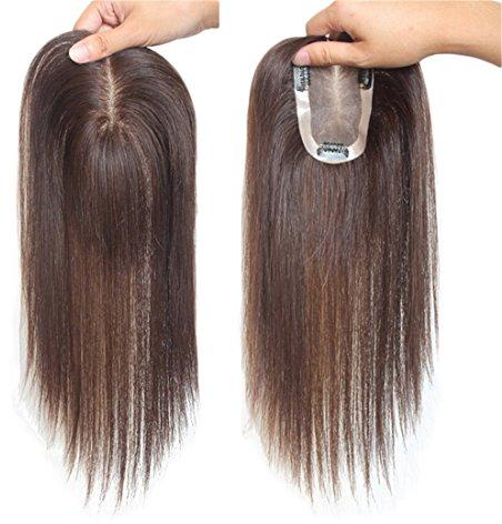 Crown Topper Hair Extensions, Length : 10-34 Inches