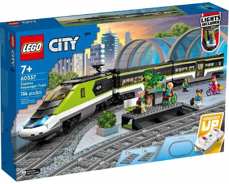 Lego City Express Passenger Train 60337 Building Kit 764 Pcs