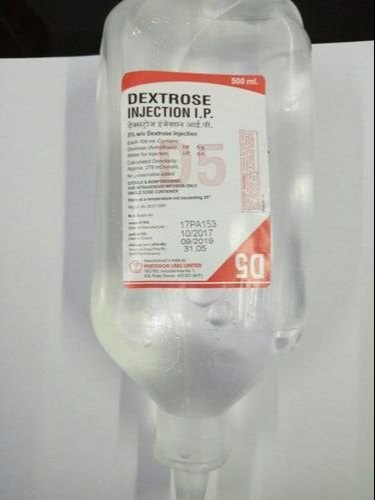 Dextrose Injection, Packaging Size : 500ml