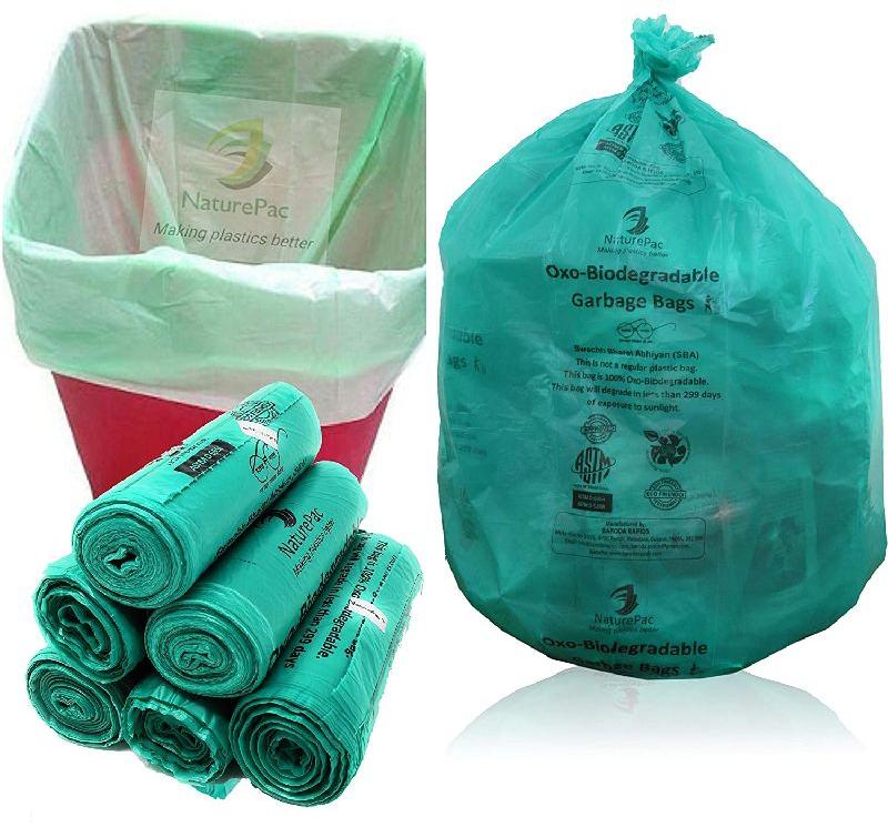 Plastic Plain Compostable Garbage Bags, Capacity : 5-10kg