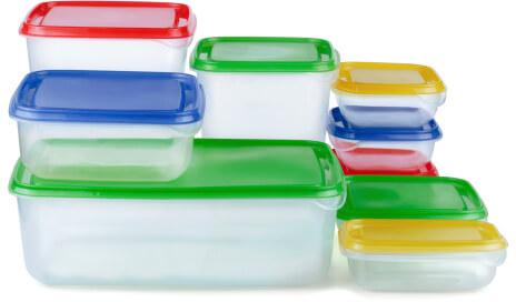 Plastic Blow Moulded Food Containers, Size : Standard