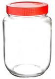 2-liters Pg Round Glass Jars