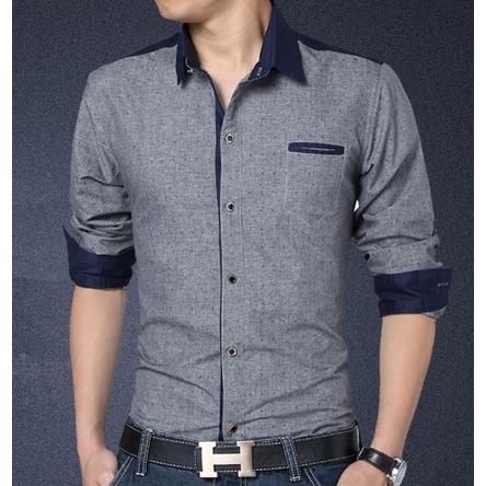 Contrasting Casual Shirt