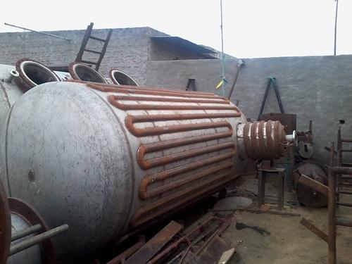 Hardcore Engineers Cylindrical Automatic Copper Power Plant Heat Exchanger, for Water