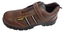 Brown Steel Toe Safety Boots