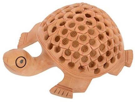 Wooden Tortoise, Packaging Type : Corrugated Box