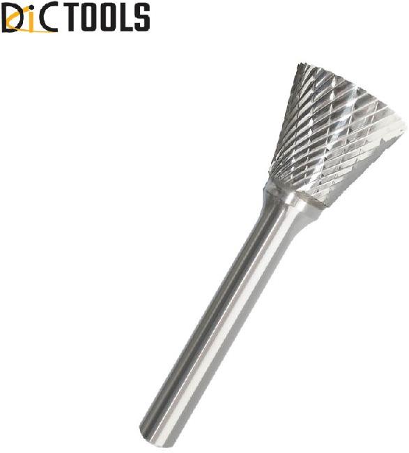 Inverted Taper Shape Carbide Burrs