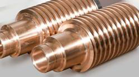 Copper Worm Shaft