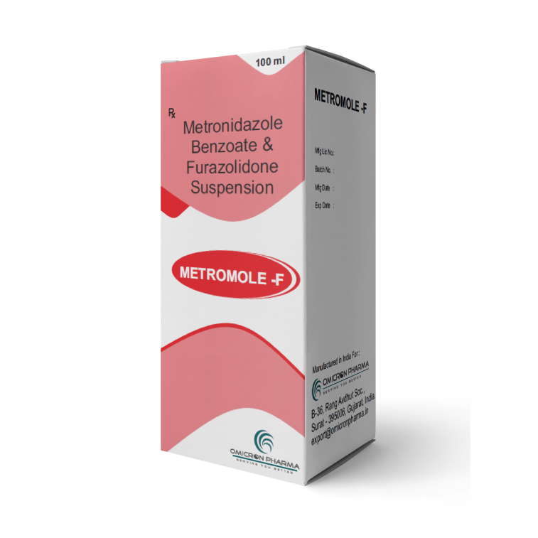 Metronidazole Benzoate and Furazolidone Suspension at Best Price in