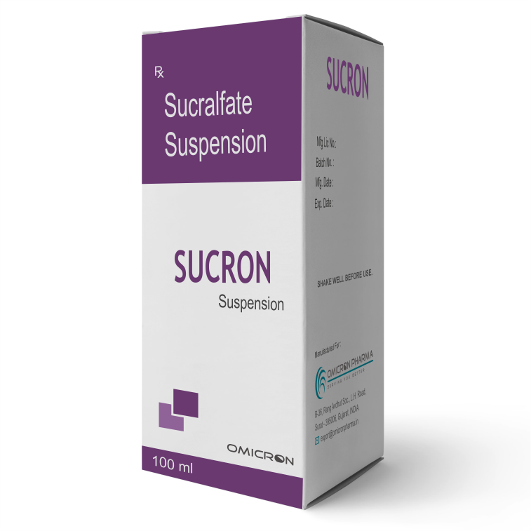 Sucralfate Suspension Omicron Pharma, Surat, Gujarat