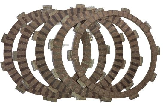 Brown Round Metal TVS King Clutch Plate, for Automotive, Technics : Cold Drawn, Extruded