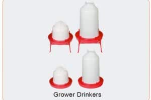 PVC Coated Grower Drinker, Shape : Round