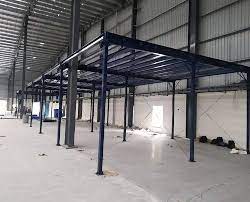 Mild Steel Color Coated Mezzanine Flooring System, Storage Capacity : 1200 Kg