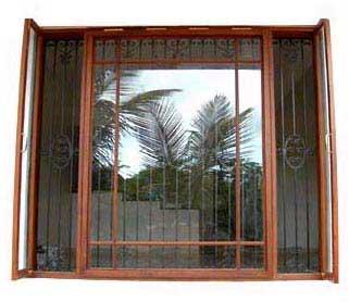 Mild Steel WROUGHT IRON WINDOW GRILLS, Size : 5 x 5 Inches