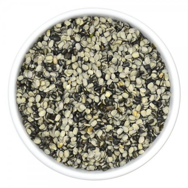 Organic Split Black Urad Dal, Packaging Type : Plastic Packet