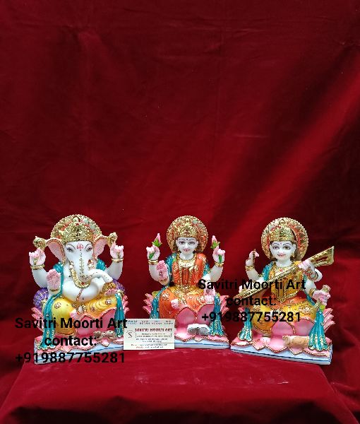 marble ganesh laxmi statue, Brand : Savitri Moorti Art at best price INR  41,000INR 55,000 / Pair in Jaipur Rajasthan from Savitri Moorti Art |  ID:6478105